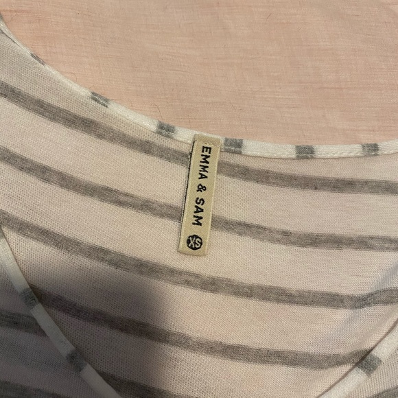 LF striped cropped tee - Picture 2 of 3